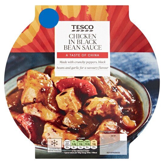 Tesco Chicken & Black Bean 460G Tesco Groceries