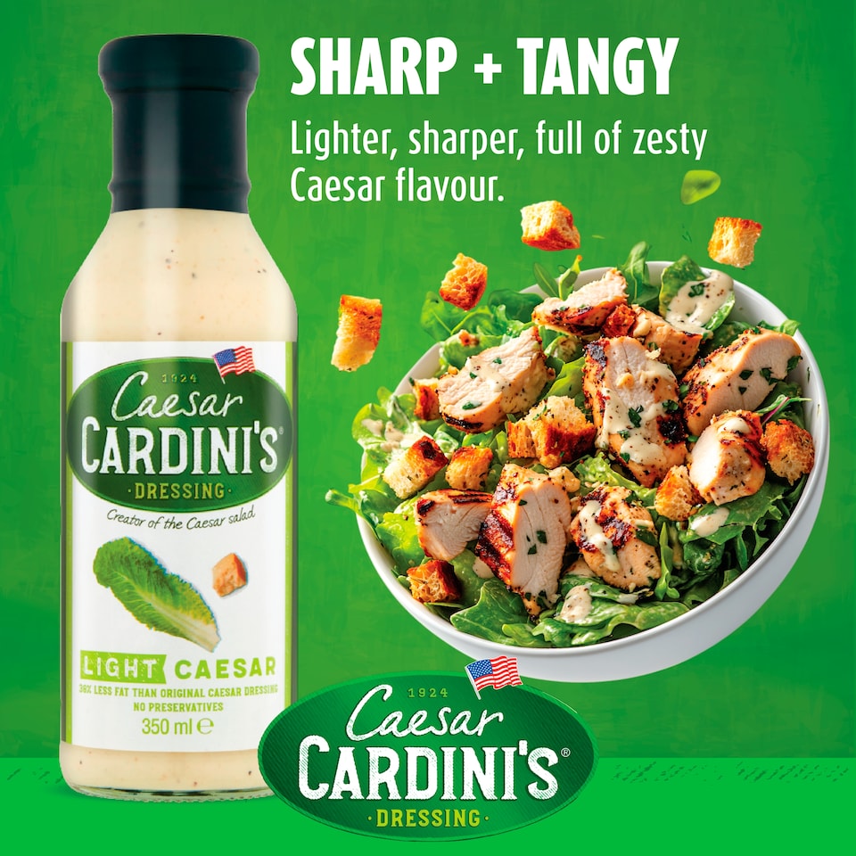 image 1 of Cardini's Light Caesar Dressing 350ml
