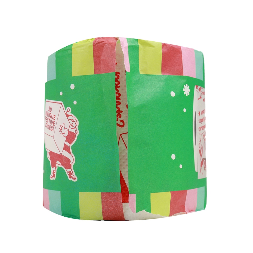 image 1 of Christmas Jokes Toilet Roll 