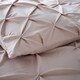 image 3 of Silentnight Nude Pinch Pleat Duvet Set King Size 