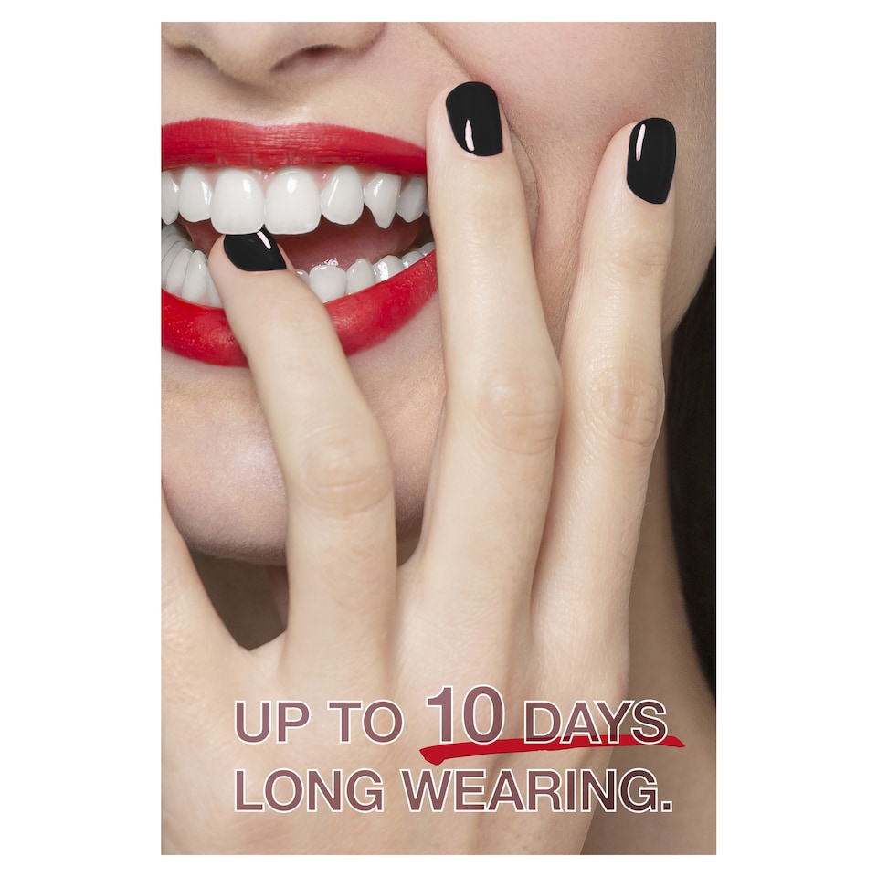 image 1 of Maybelline Fast Gel Nail Lacquer Blackout 6.7Ml