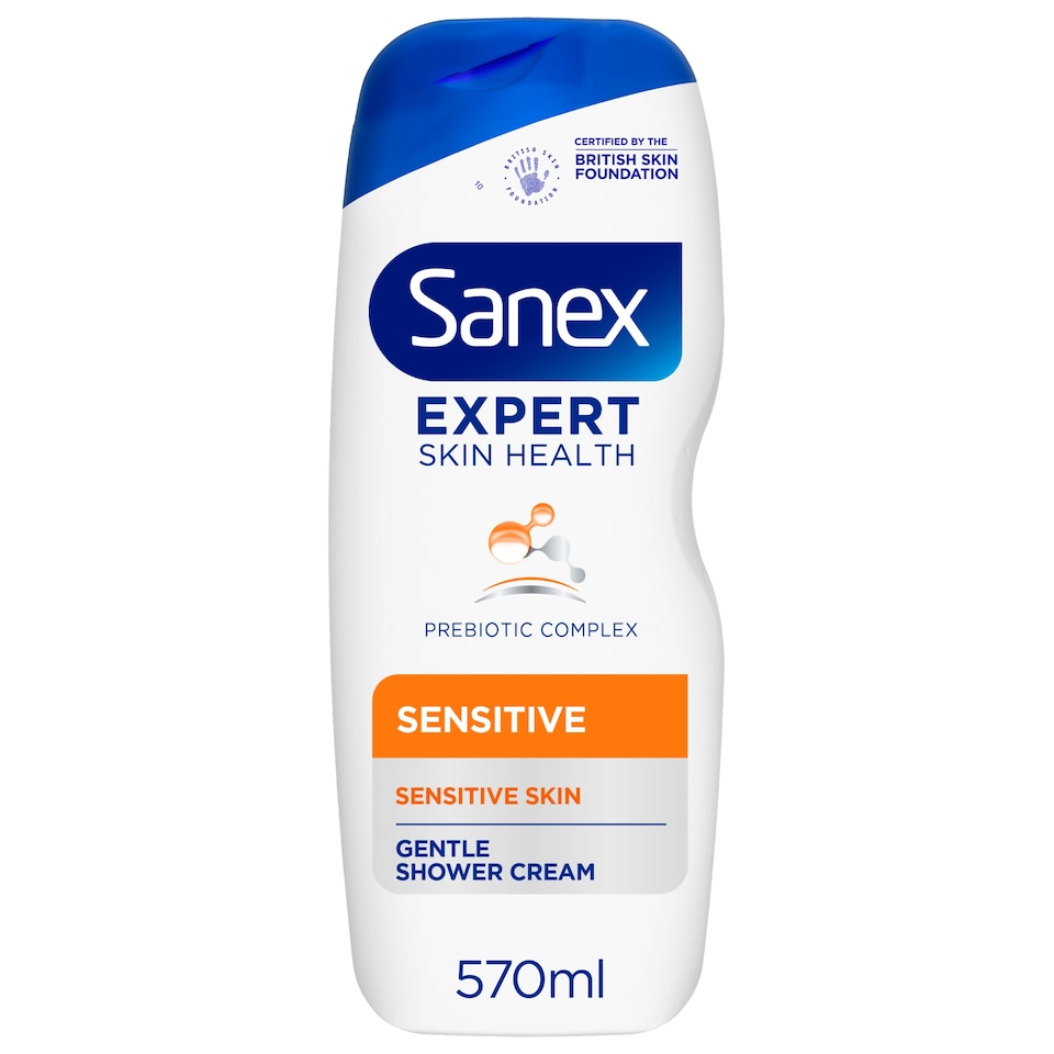 image 1 of Sanex Expert Skin Health Sensitive Shower Cream 570Ml