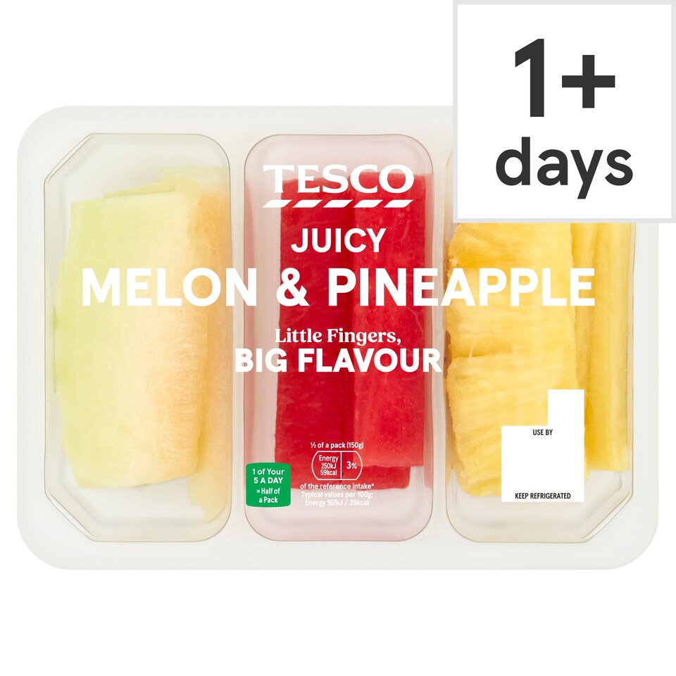 Tesco Juicy Melon & Pineapple 300g