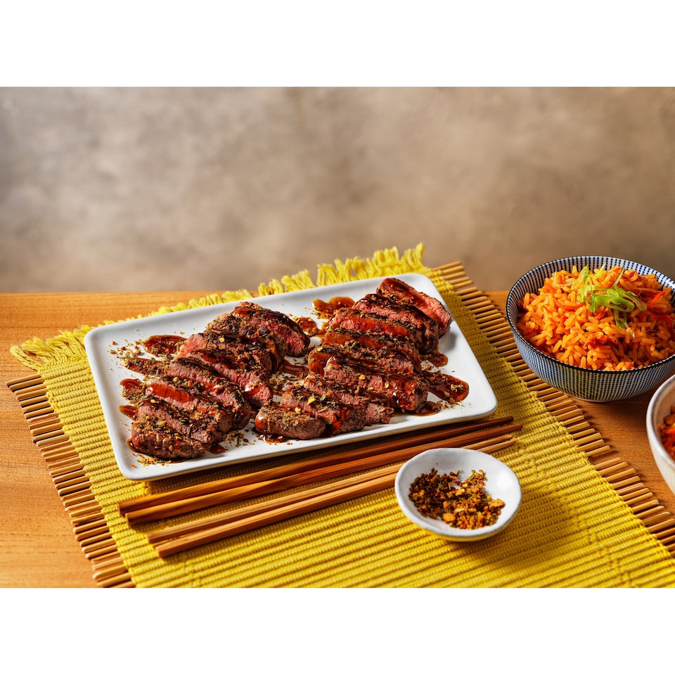 image 1 of Tesco Taste Discoveries Flavours of Japan Tataki Rump Steak with Ponzu Drizzle 296g