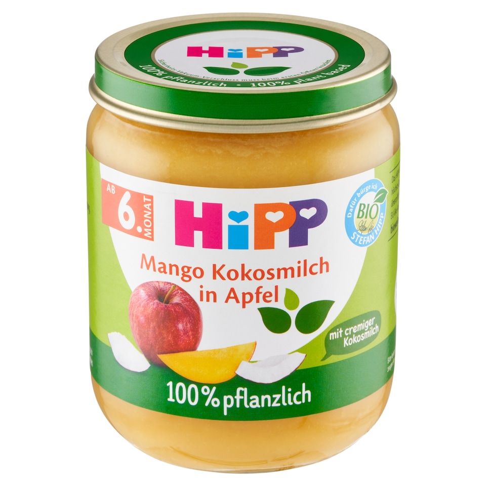 Obrázek 1 pro produkt HiPP Bio jablko, mango, kokos 160g