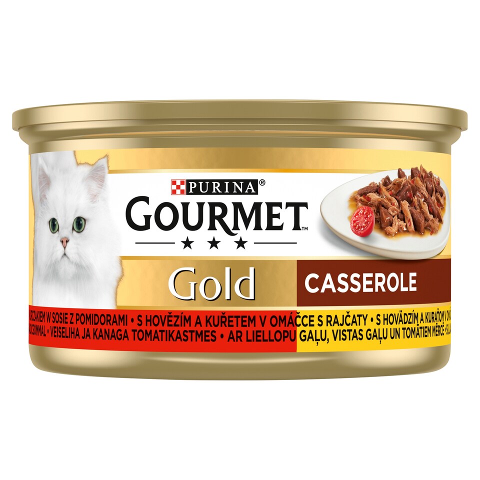GOURMET GOLD Beef and Chicken in Sauce 85g