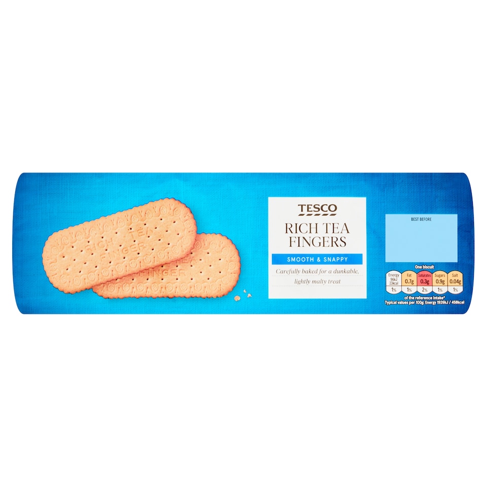 Tesco Rich Tea Fingers 250g