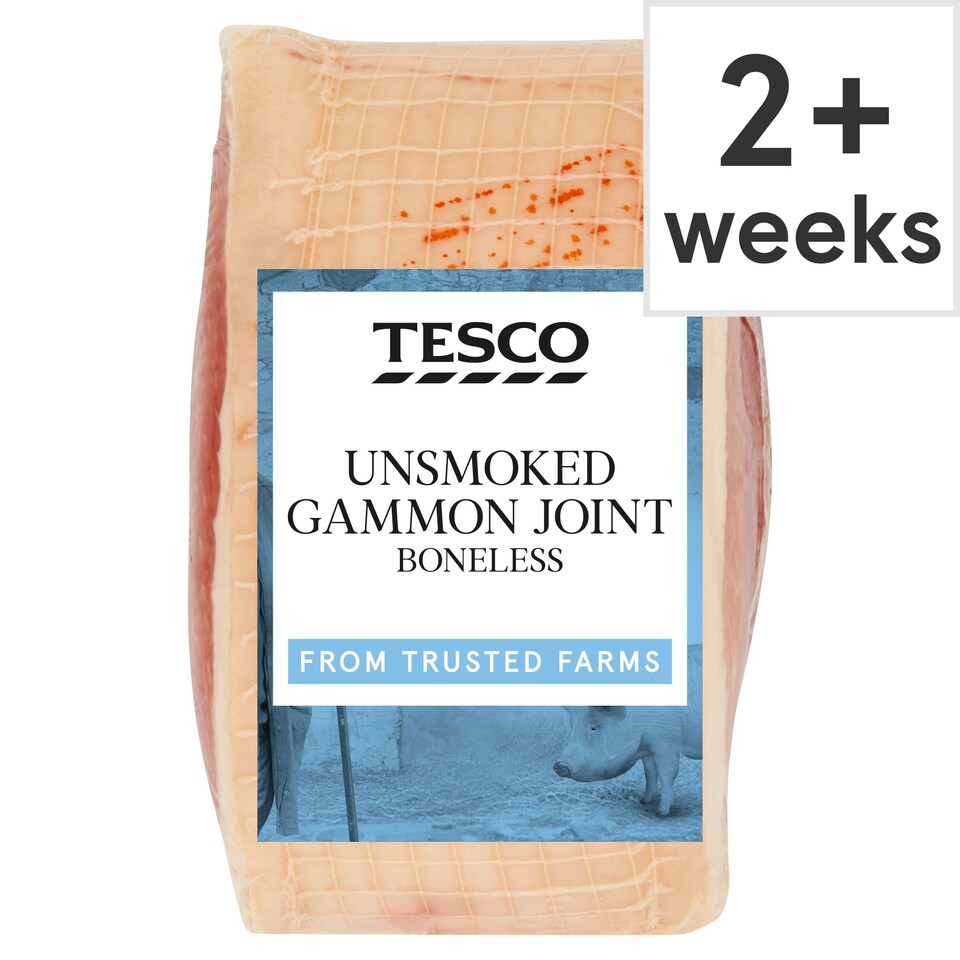 Tesco Unsmoked Boneless Gammon Joint Tesco Groceries