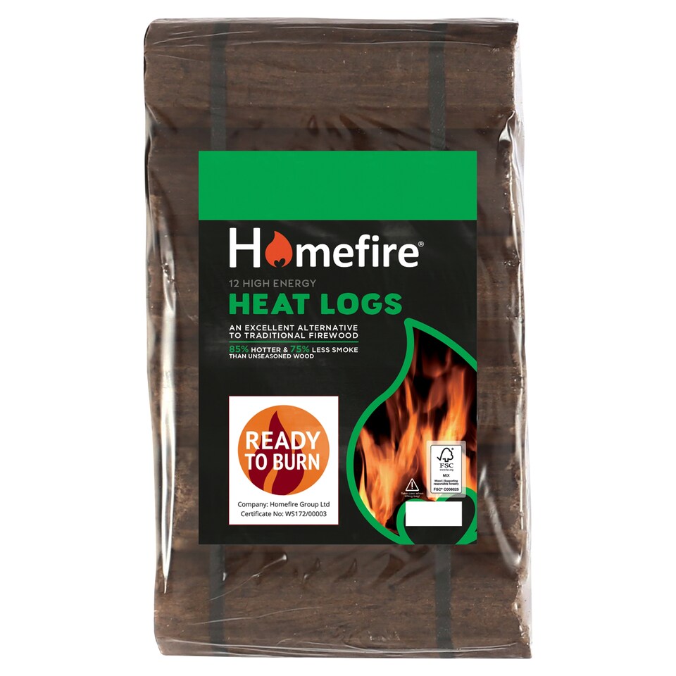 Homefire Shimada Heat Log 12 Pack