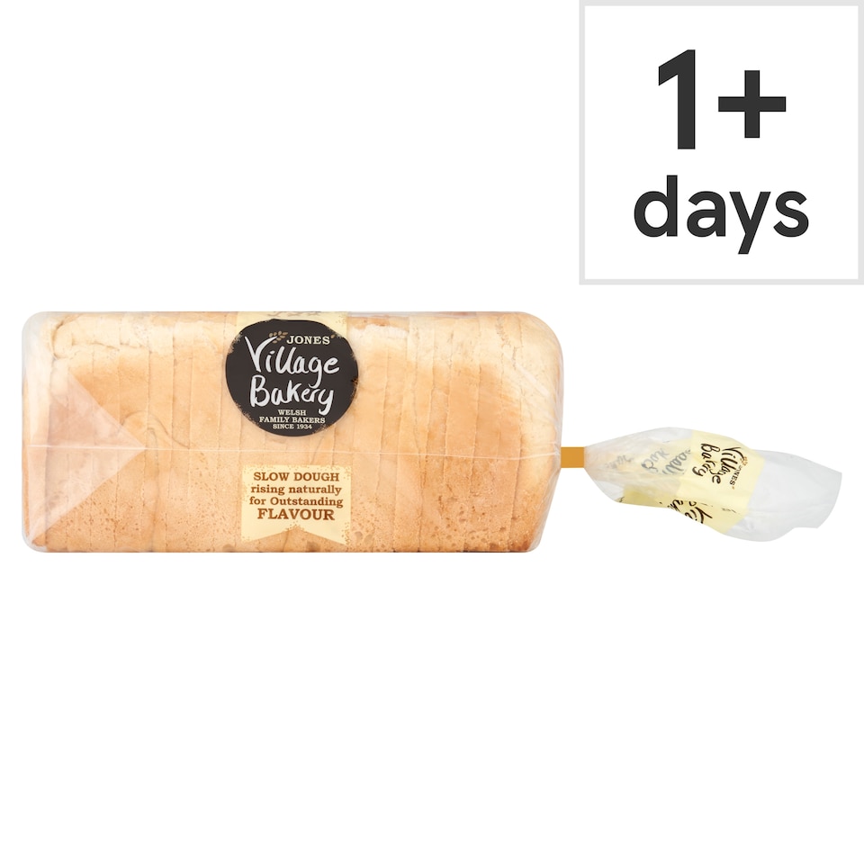 Jones Village Bakery Soft White Medium Sliced Loaf 800g