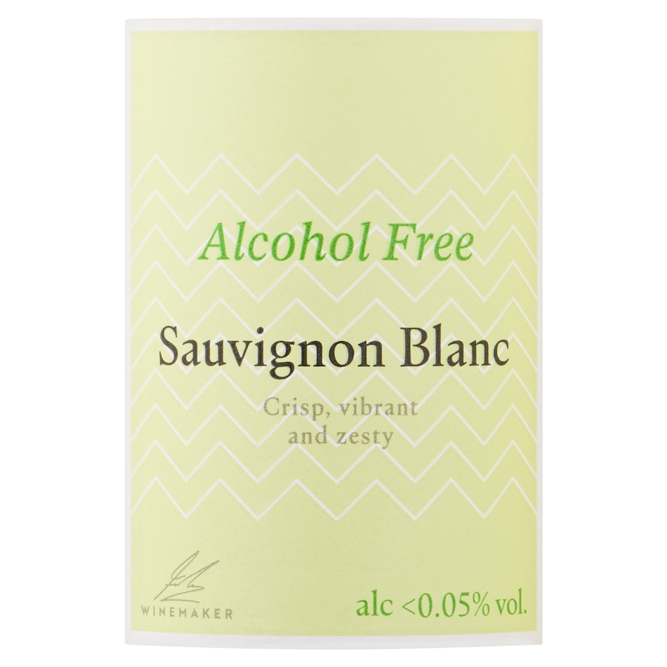 image 1 of Vineyards Sauvignon Blanc Non-Alcoholic Drink Made from De-Alcoholized White Wine 750 ml