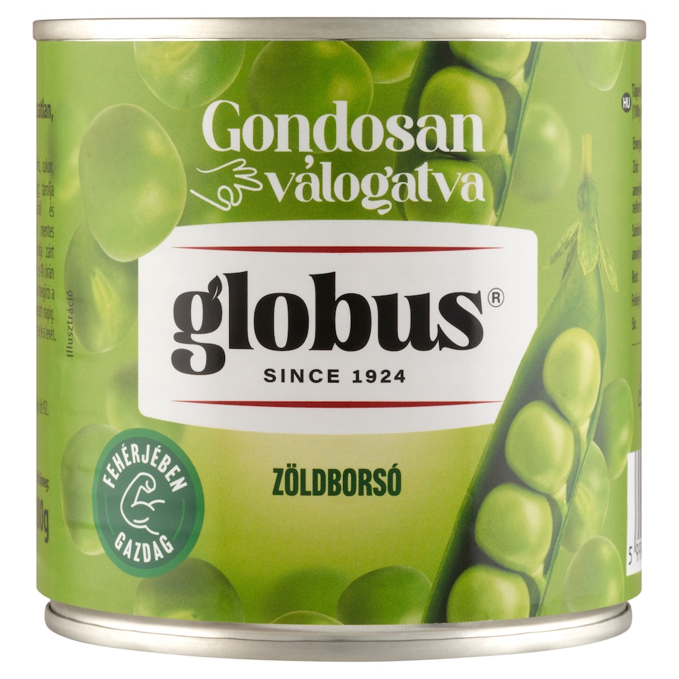 Globus zöldborsó 400 g  1. kép