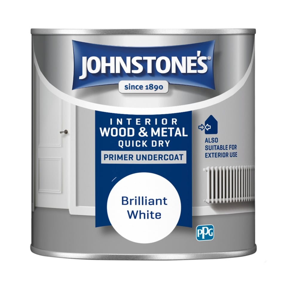 Johnstones Qd Primer Undercoat White 750Ml