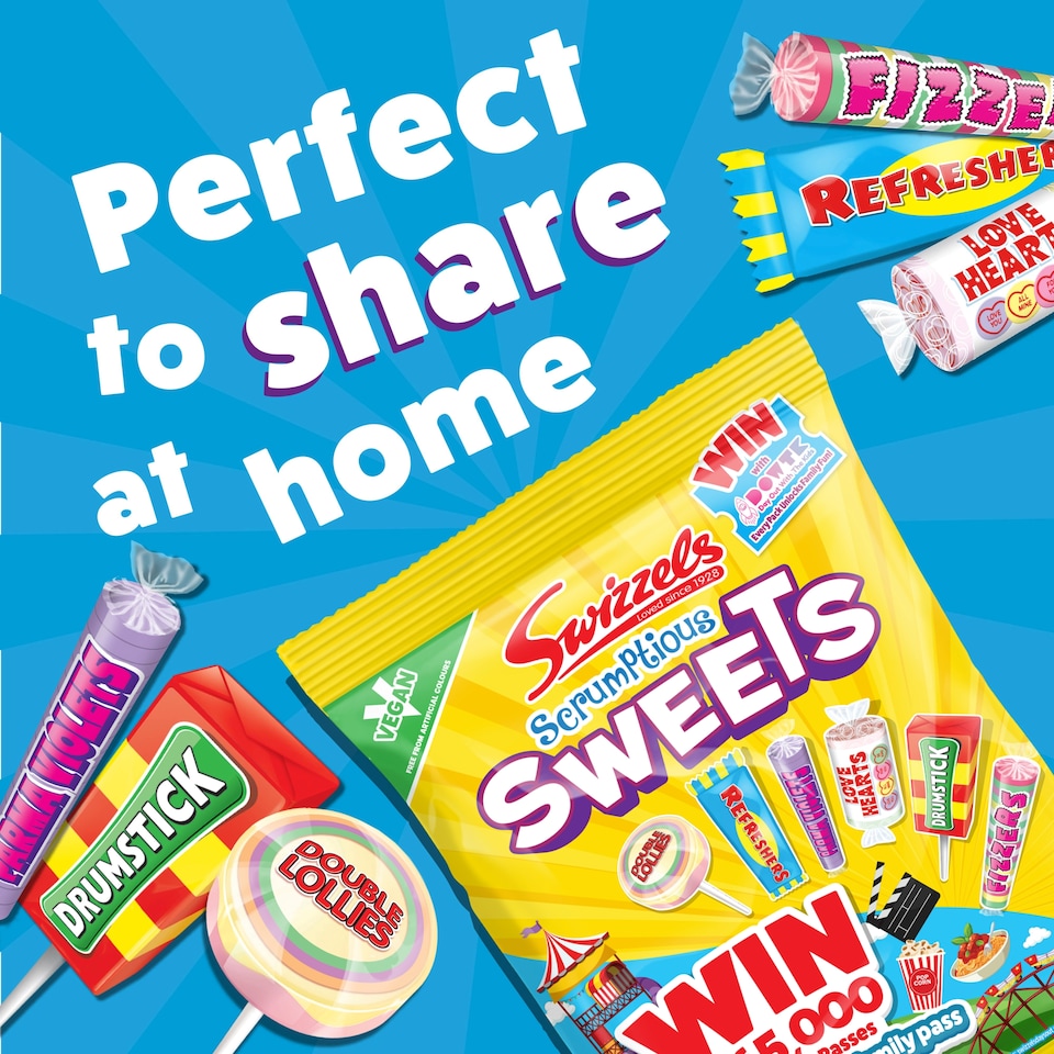 image 1 of Swizzels Scrumptious Sweets 173G