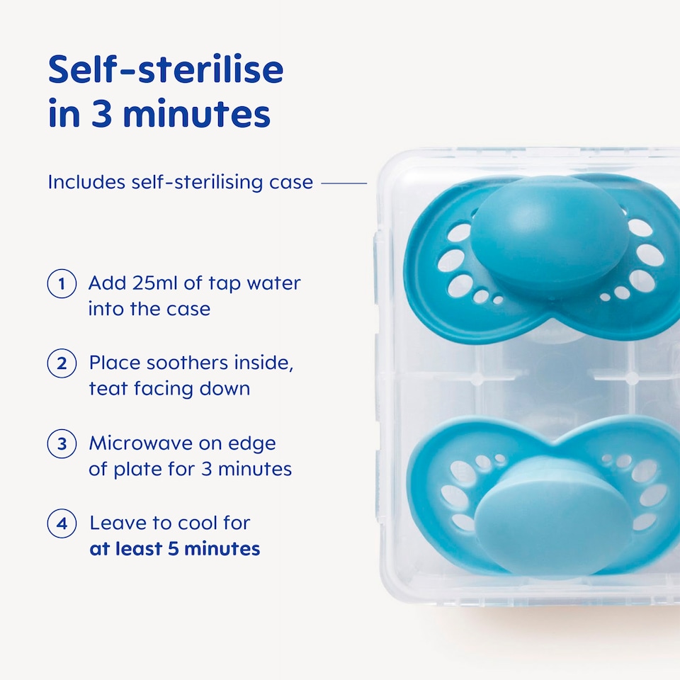 image 1 of Mam Original Start Soothers 0-2 Months 2 Pack