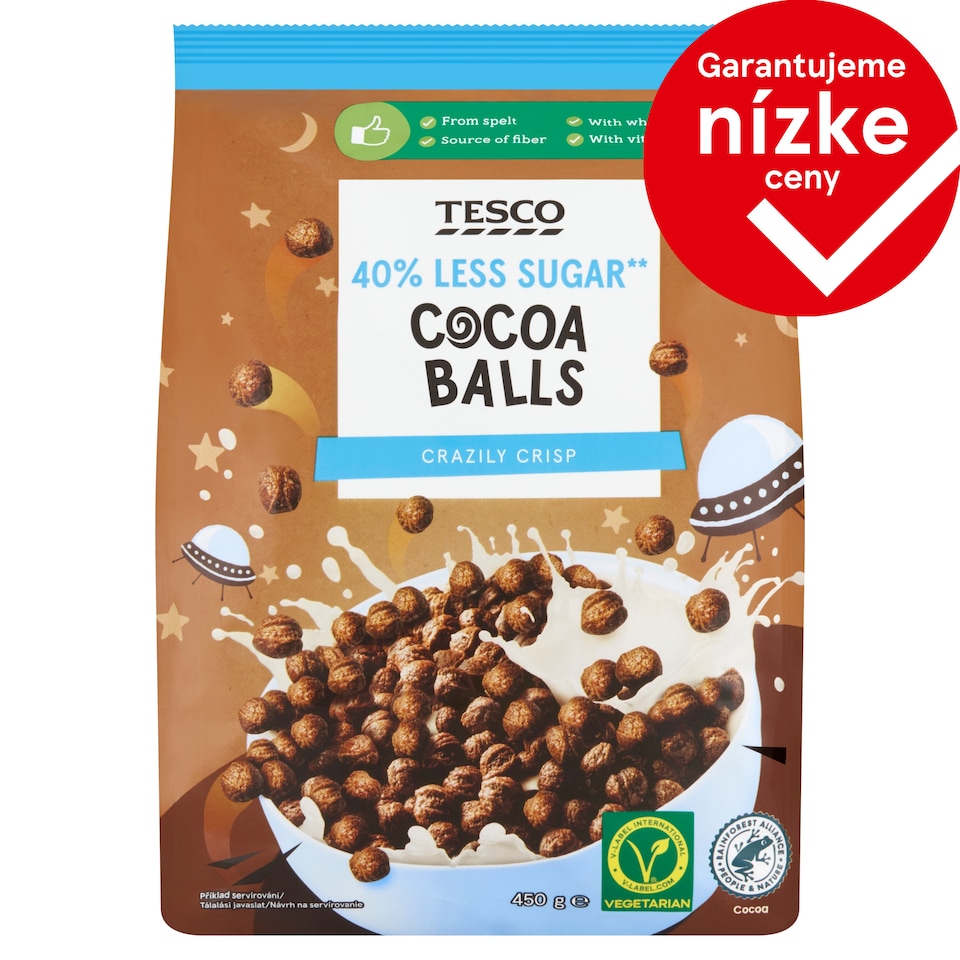 Tesco Cocoa Balls 450 g