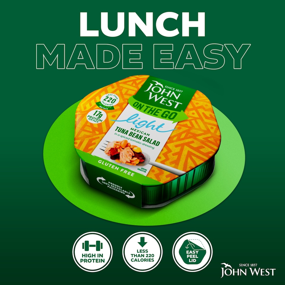 image 1 of John West Light Lunch Mexican Style Tuna Salad 220G