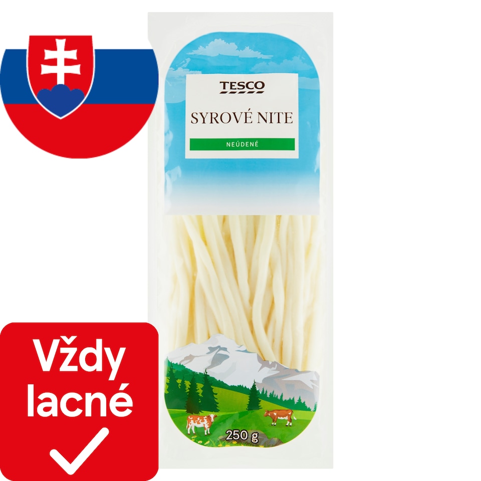 Tesco Syrové nite neúdené 250 g