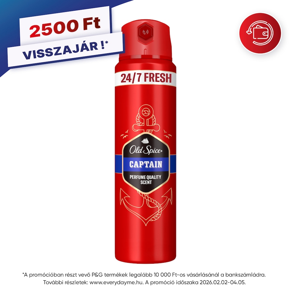 Old Spice Captain Men's Deodorant Body Spray 200ml