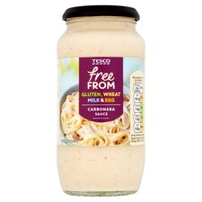 Tesco Free From Carbonara Sauce 480G