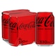 image 1 of Coca Cola Zero 4X330ml Can