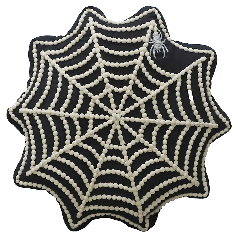 F&F Home Web Shaped cushion