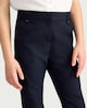 image 2 of F&F School Girls 2-Pack Regular Fit Trousers in Navy