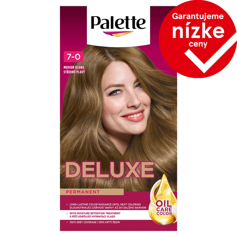 image 1 of Palette Deluxe Hair Color Medium Blond 7-0