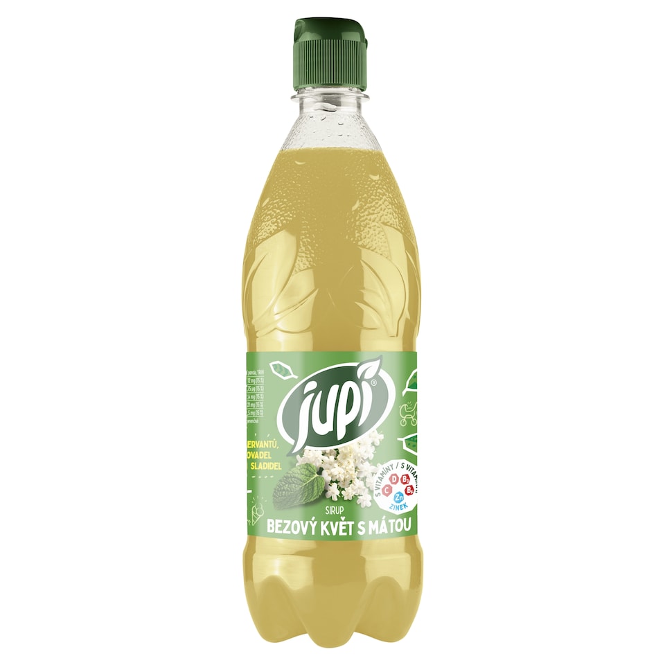 Jupí Elderflower with Mint Syrup 0.7L