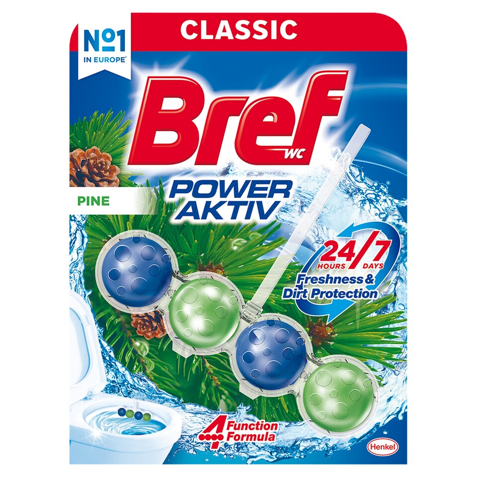 Bref Power Aktiv Pine toalett frissítő 50 g