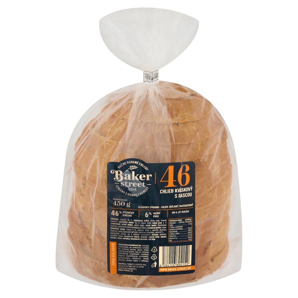 obrázok 1 z Baker Street Chlieb kváskový s rascou 450 g