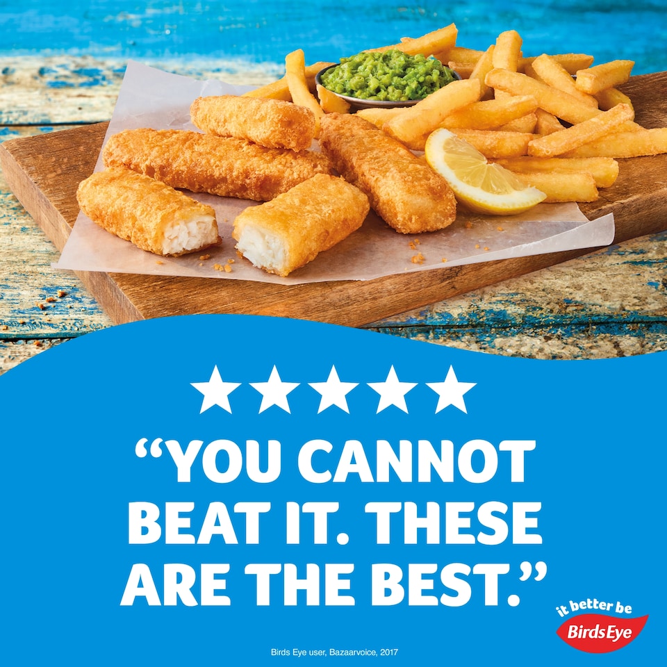 image 1 of Birds Eye Crispy Batter Fish Fingers 8 Pack 224g