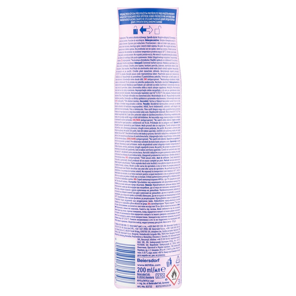 image 1 of Nivea Pearl & Beauty Antiperspirant Spray 200 ml
