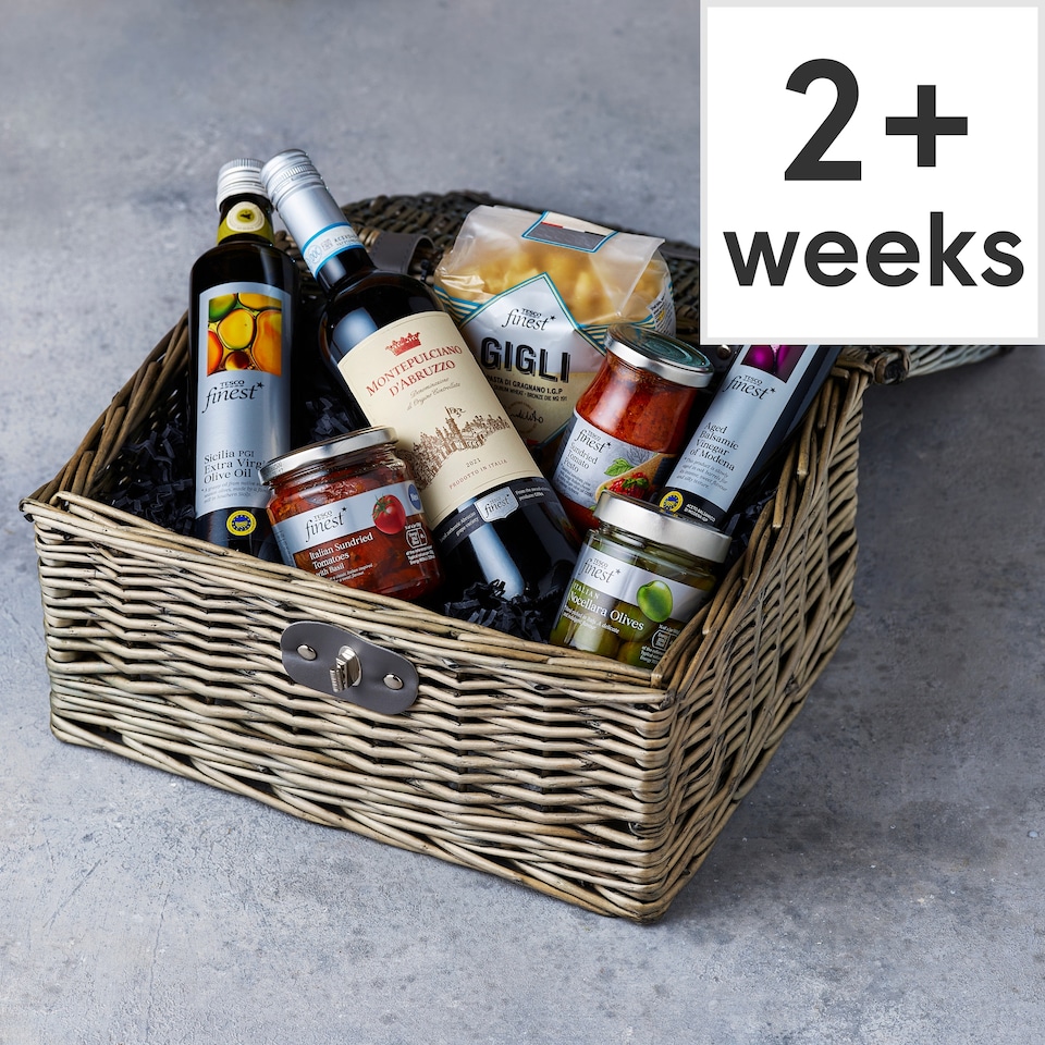 106. Tesco Finest Italian Hamper