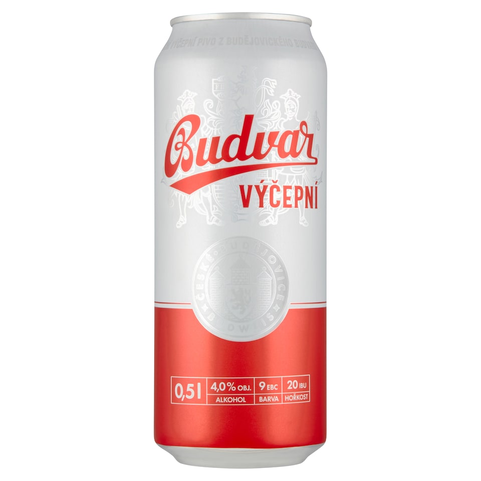 Obrázek 1 pro produkt Budvar Výčepní světlé pivo 0,5l