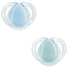 Tommee Tippee Night Time Soothers, 0-6m, Pack of 2