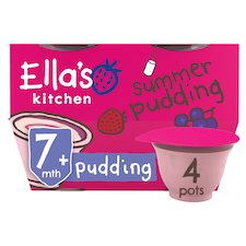 Ella's Kitchen 7Mth+ Summer Pudding 4X80g