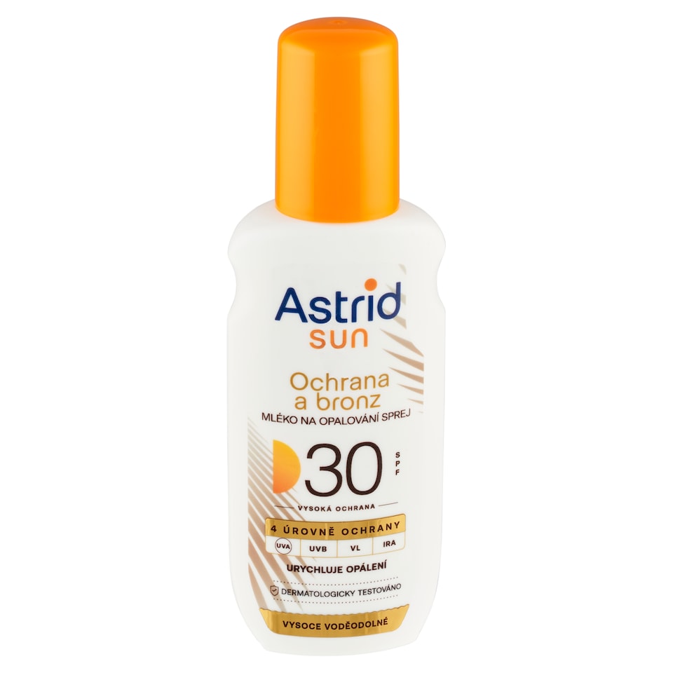 image 1 of Astrid Sun Mlieko na opaľovanie v spreji SPF 30 150 ml