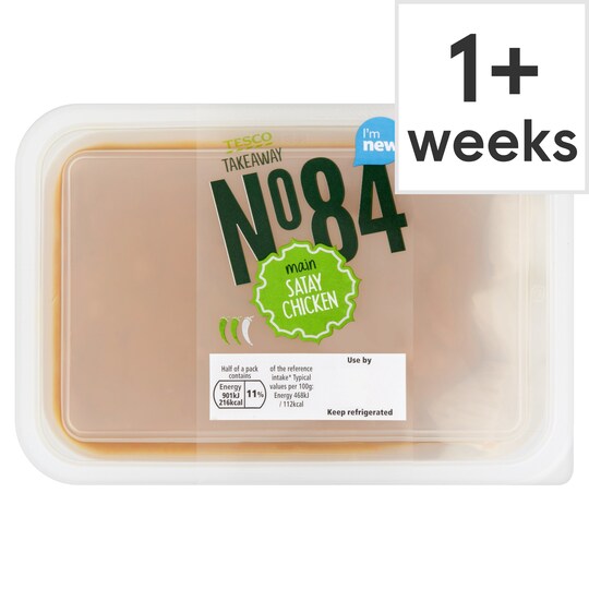 Tesco Takeaway Chicken Satay 385G Tesco Groceries