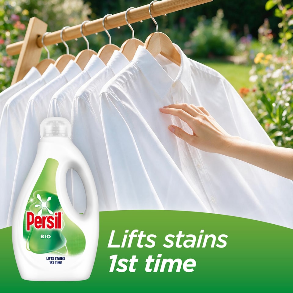 image 1 of Persil Biological Laundry Detergent Liquid 53W 1431Ml