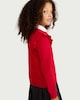 image 3 of F&F School Girls Pure Cotton Cardigan in Red