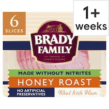 Brady Family Made Without Nitrites Honey Roast Ham 80g