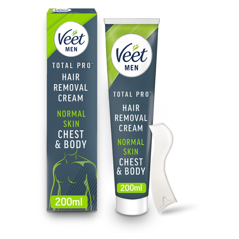 image 1 of Veet Men Hair Removal Cream Chest & Body Normal Skin 200ml