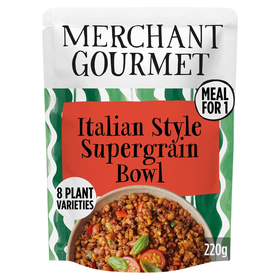 image 1 of Merchant Gourmet Italian Supergrain Bowl 220g