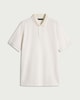 image 4 of F&F Pure Cotton Short Sleeved Polo Shirt in Ecru
