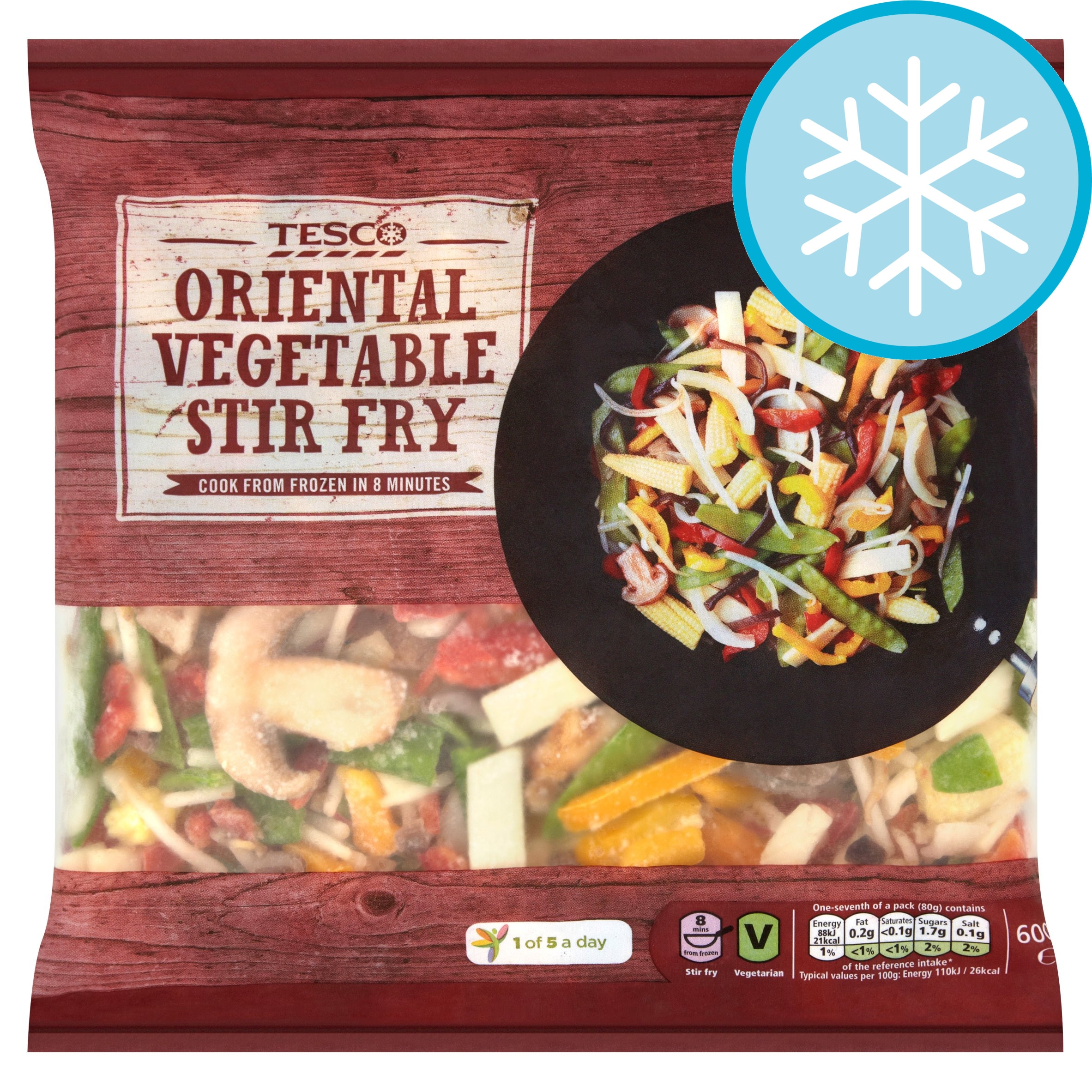 Tesco Oriental Vegetable Stir Fry 600G - Tesco Groceries