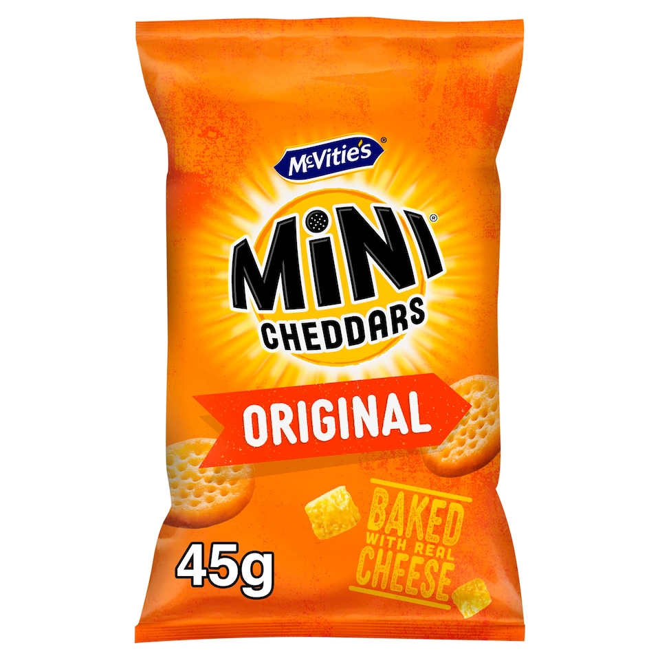 McVitie's Mini Cheddars Original 45g