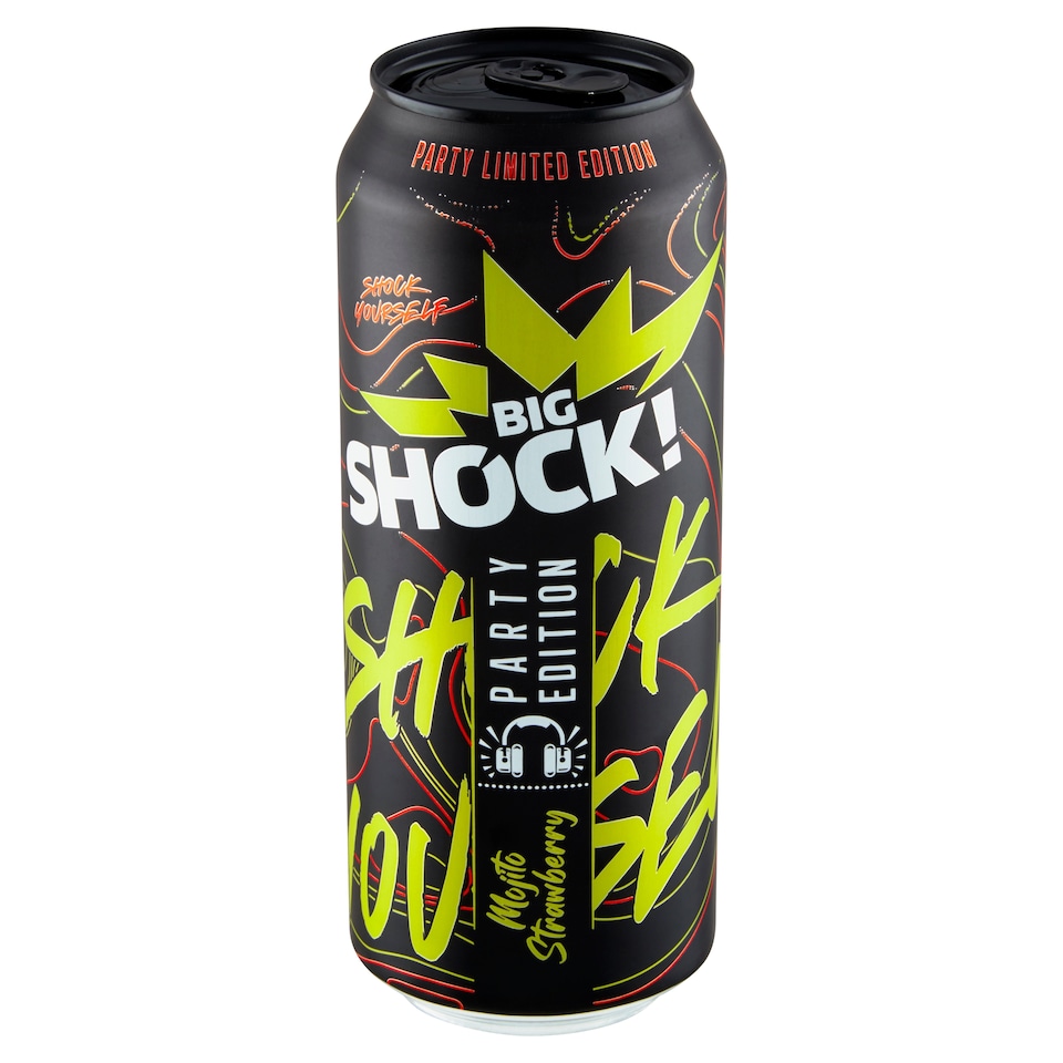 image 1 of Big Shock! Mojito Strawberry 500ml