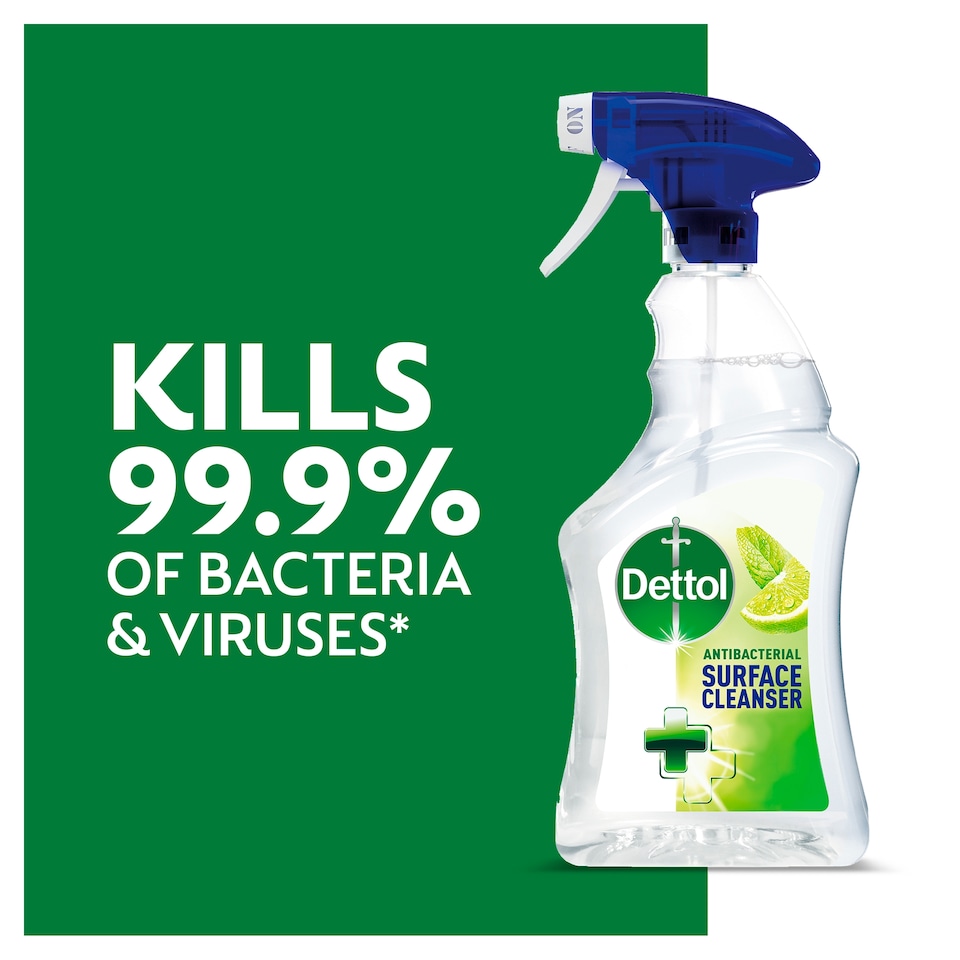 image 1 of Dettol Antibacterial Surface Cleanser Spray - Lime & Mint 750ml