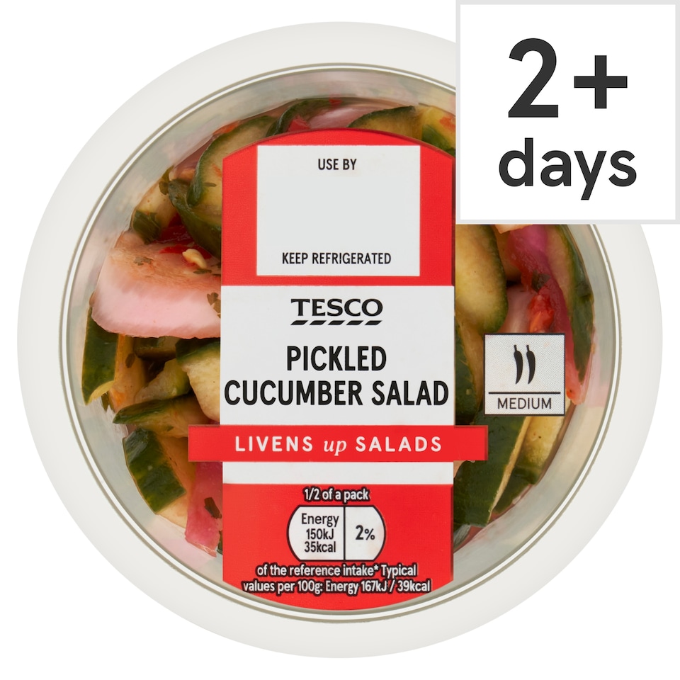 Tesco Pickled Cucumber Salad 180g